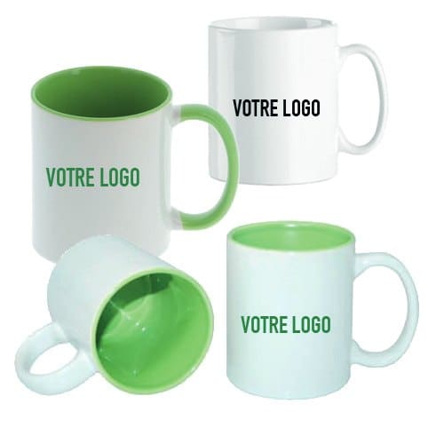 Mugs bicolores